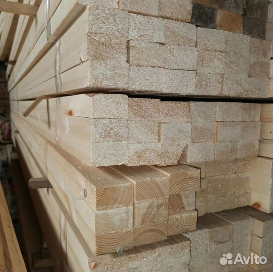 Доска сухая строганная