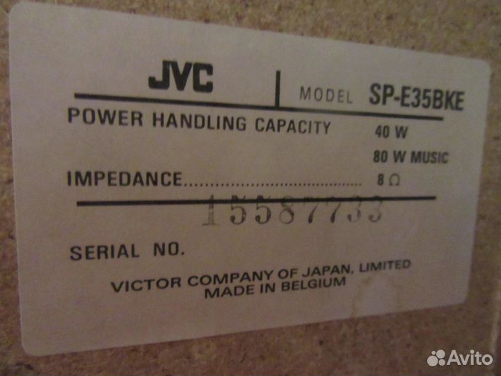 Музыкальный центр JVC DR - E 34