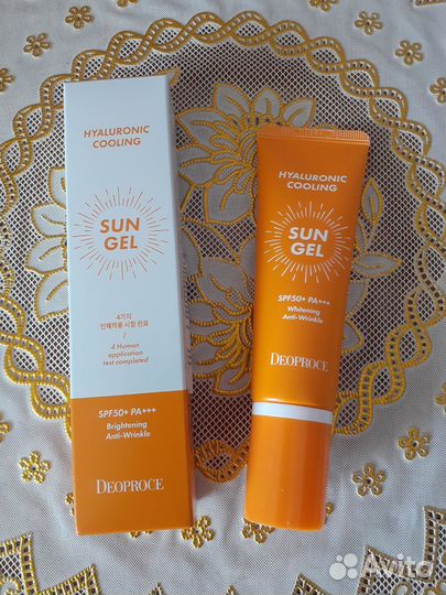 Солнцезащитный крем и спрей Корея