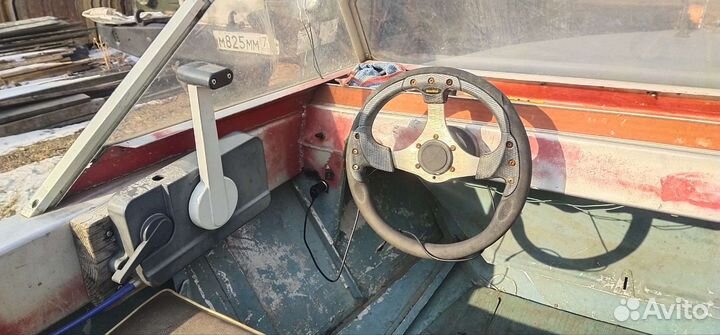 Крым с мотором Suzuki DT 30 и телегой