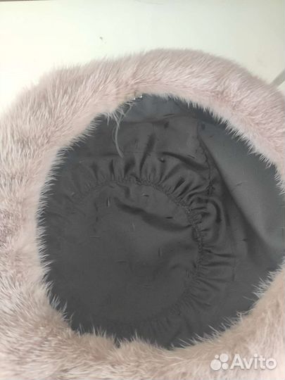 Берет женский норковый