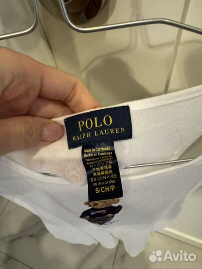 Майка женская Polo Ralph Lauren оригинал