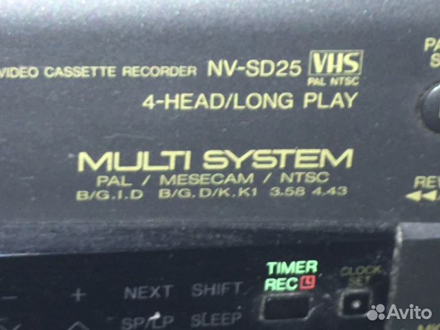 Видио магнитофон Panasonic