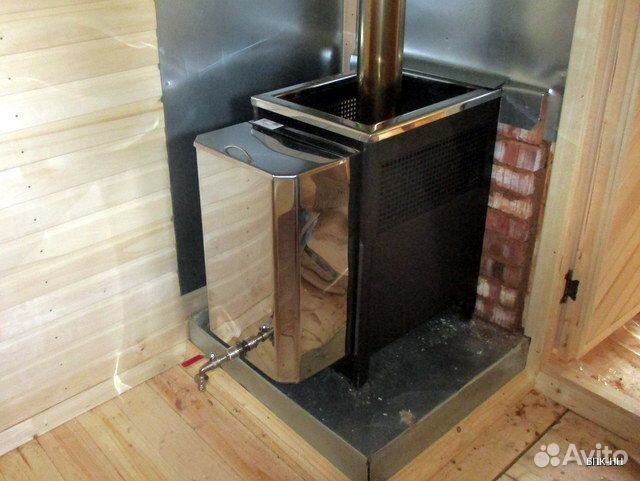 Установка банных печей дровяных и электрических