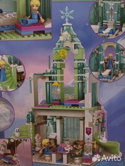 Холодное сердце Ледяной замок Эльзы (848дет)