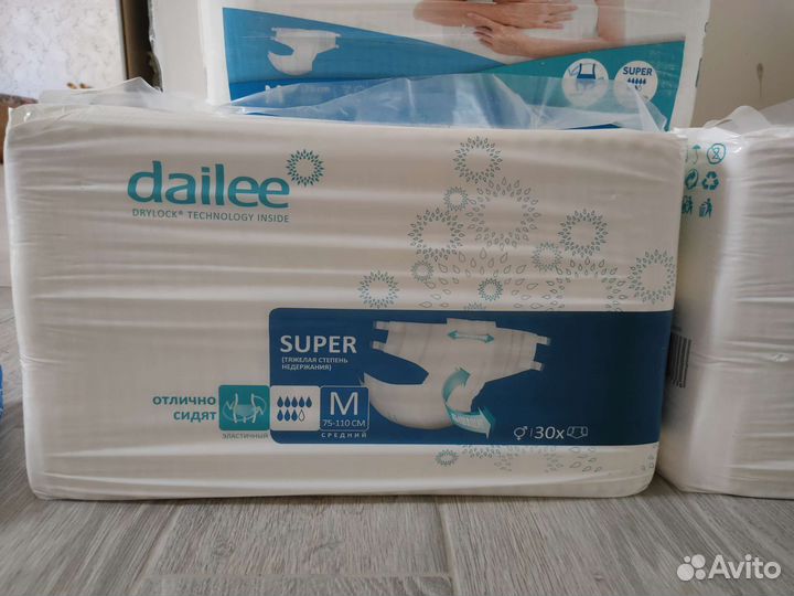 Памперсы для взрослых dailee