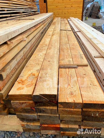 Качесвенная доска лиственница 50х150х6000мм,гост и