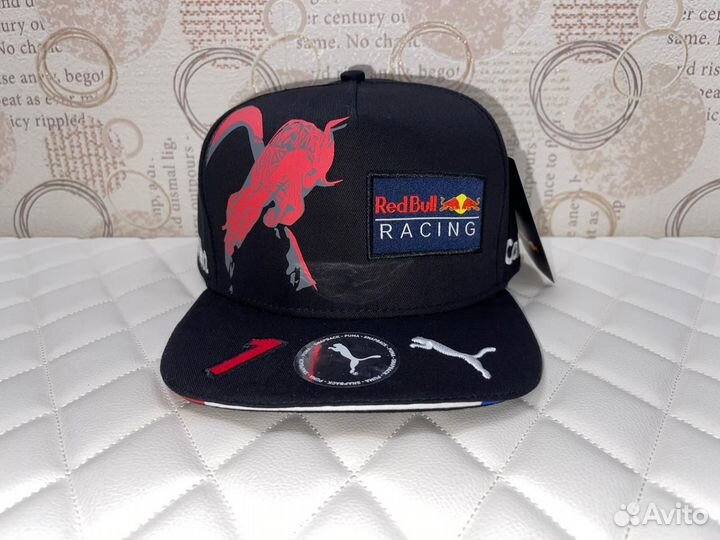 Бейсболка Red Bull Racing Puma прямой козырёк