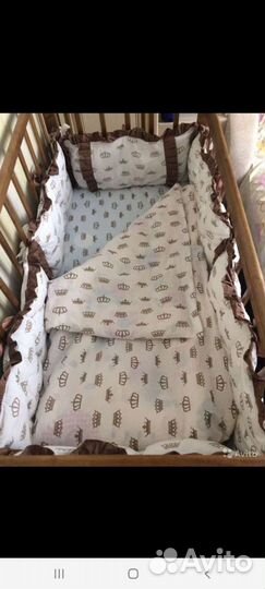 Бортики в кроватку