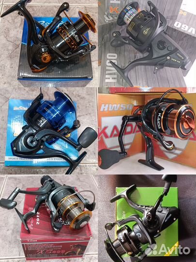 Катушка рыболовная 7000 5000 4000 1000