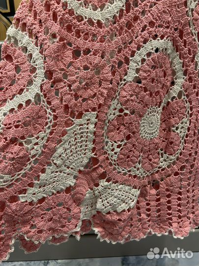 Платье вязаное летнее