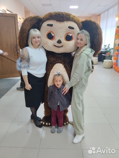 Чебурашка ростовая кукла. Аренда