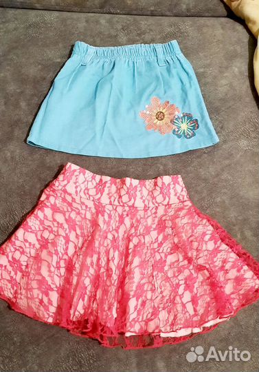 Юбка для девочки 104 110