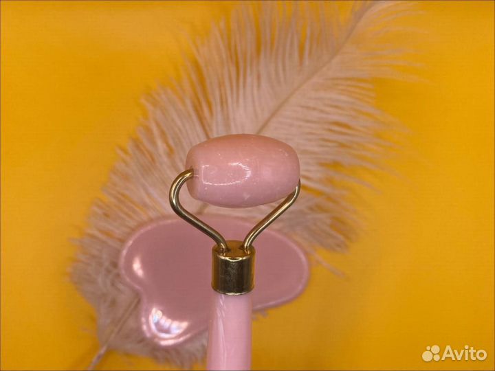 35777 Массажер для похудения с розовым кварцем