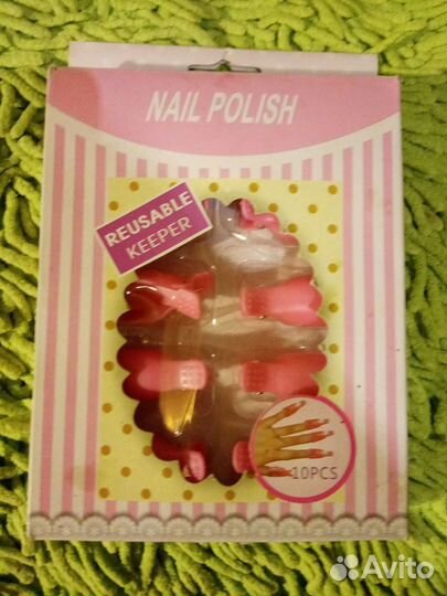 Прищепки для удаления гель лака