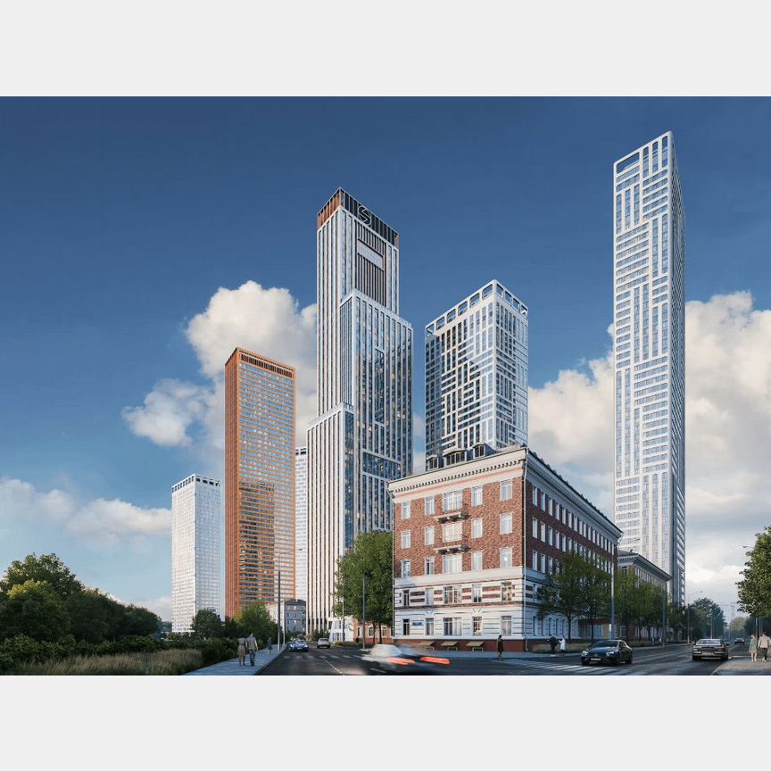 2-к. квартира, 83,4 м², 20/49 эт.