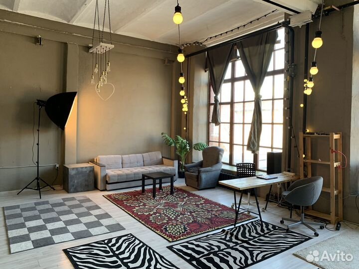 Аренда лофта с панорамными окнами