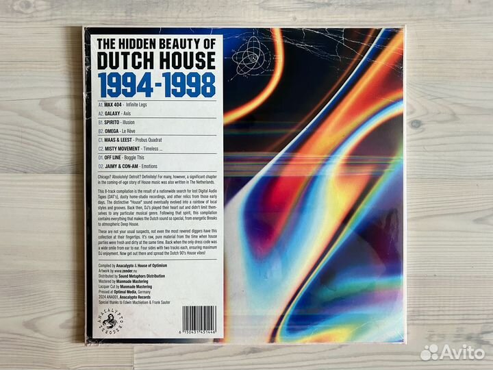 Винил The Hidden Beauty Of Dutch House '94-’98 2LP