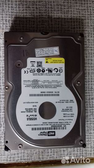 Жесткий диск 250гб