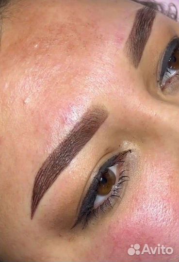 Перманентный макияж бровей и губ