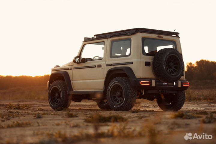 Фаркоп BMS для Suzuki Jimny 2018+ с обвесом Geland