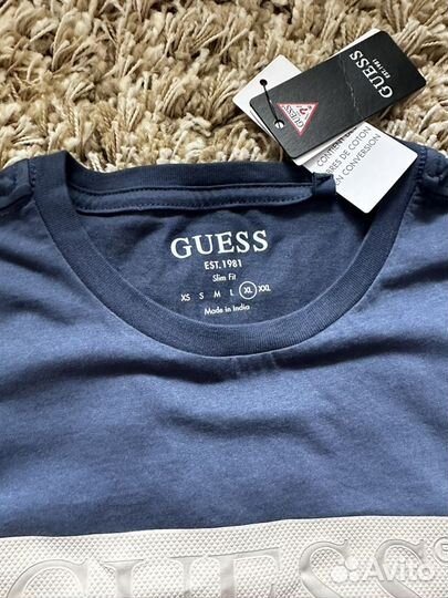 Футболка мужская Guess. Размер XL