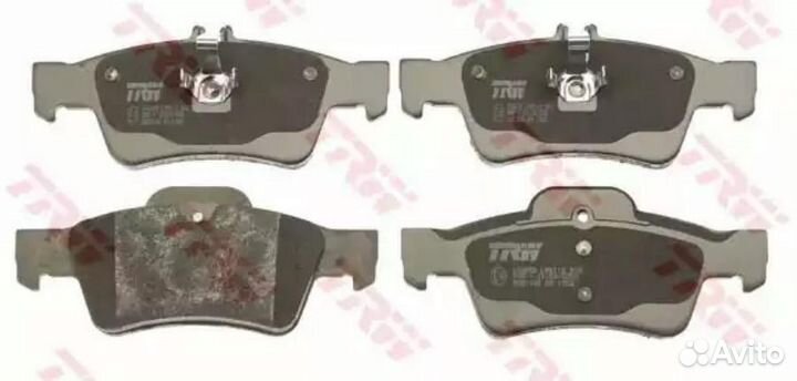 Колодки задние mercedes W211, W212, W220, W221 GDB