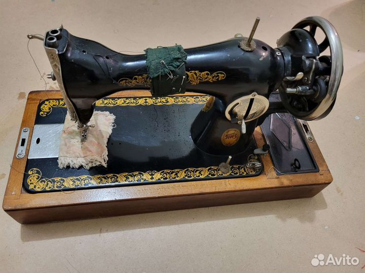 Швейная машина подольск ручная