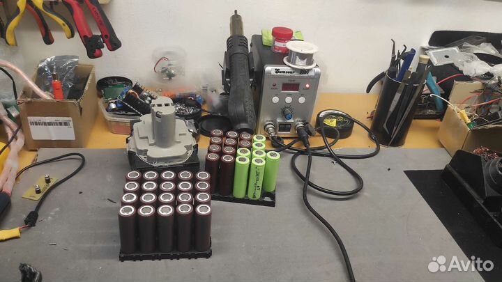 Ремонт аккумуляторов шуруповерта