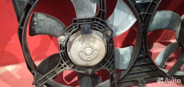 Ниссан альмера вентилятор радиатора двойной