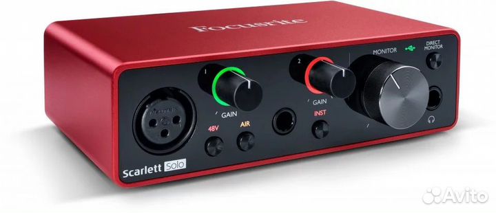 Звуковая карта Focusrite Scarlett Solo 3rd Gen