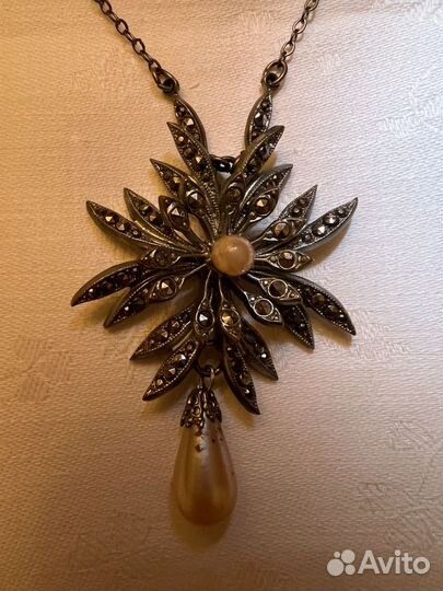 Колье Чехия времен СССР винтаж