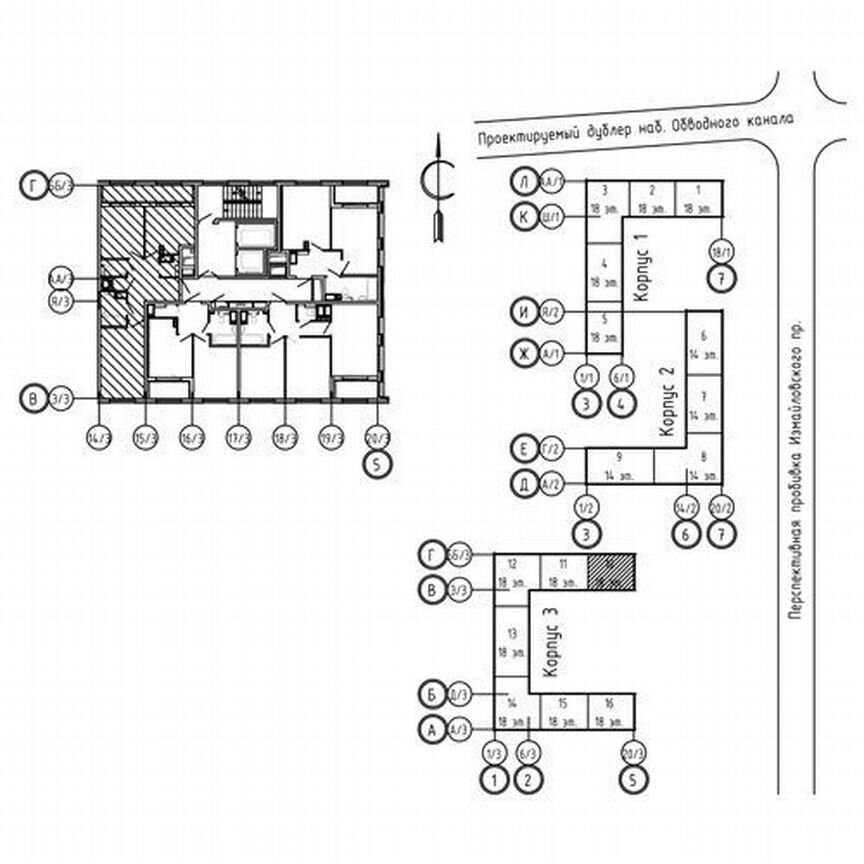 2-к. квартира, 62,1 м², 18/18 эт.