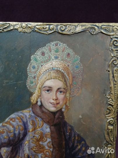 Старинная шкатулка конец 19-нач 20 века