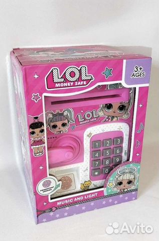 Сейф копилка Лол