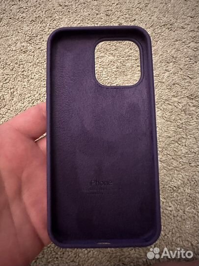 Силиконовый чехол на 14 pro max