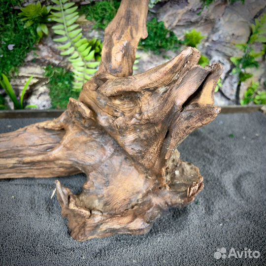 Коряга для аквариума Тиковое дерево (нкт72)