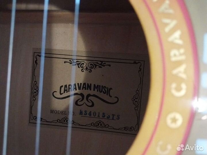 Акустическая гитара Caravan music