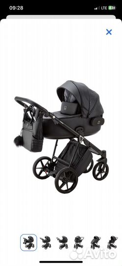 Коляска 2 в 1 Adamex Porto Deluxe