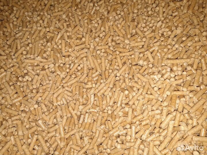 Пеллеты древесные, топливные гранулы 6 и 8 мм