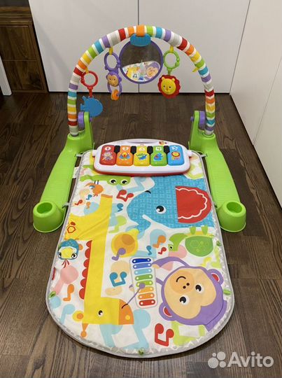 Детский игровой коврик Fisher price, пианино