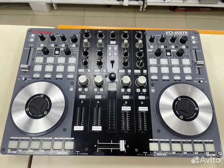 DJ контроллер Vestax VCI-400 (схи)