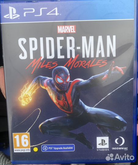 Человек паук майлз моралес ps4