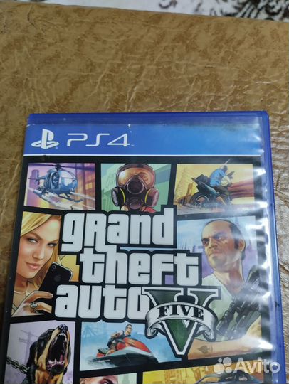 Диск гта 5 PS 4