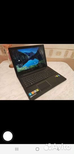 Ноутбук Lenovo FullHd на i3, 8 Gb, GeForce GT820