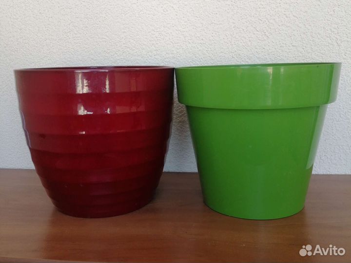 Горшки разные Большие
