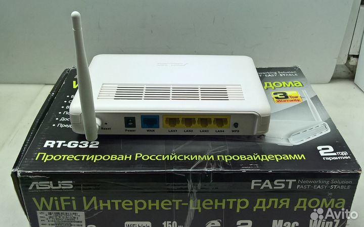 Wifi роутер Asus RT-G32