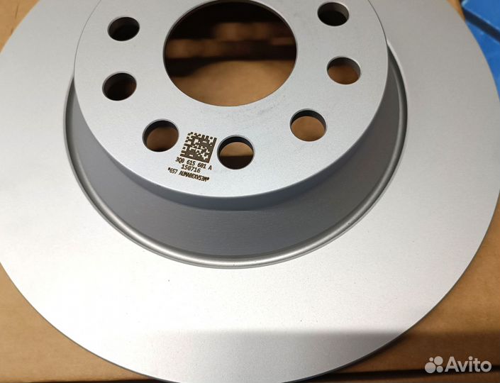 Диск тормозной audi A3 задний