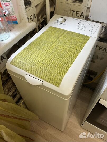 Рабочая стиральная машина zanussi