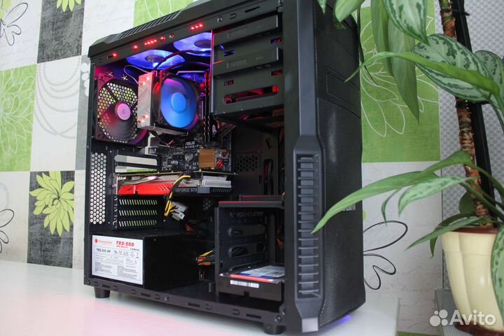 Игровой компьютер intel i5-6500/GTX1660S/DDR4-16Гб